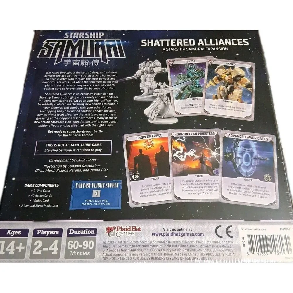 Starship Samurai: Shattered Alliances Brand New